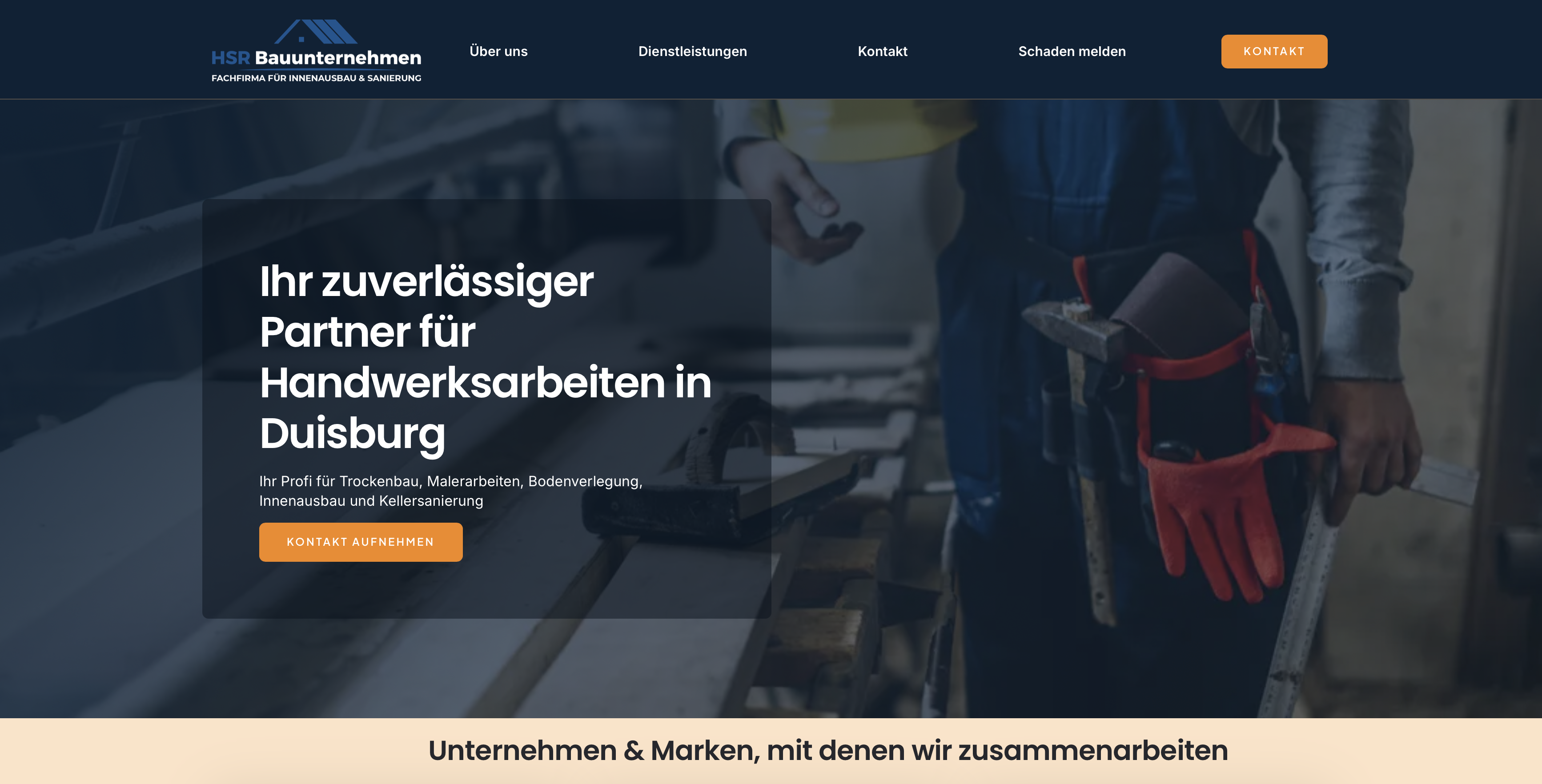 HSR Bauunternehmen Projektvorschau