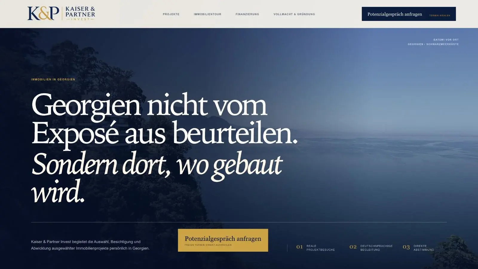 Kaiser & Partner Invest – Projektansicht