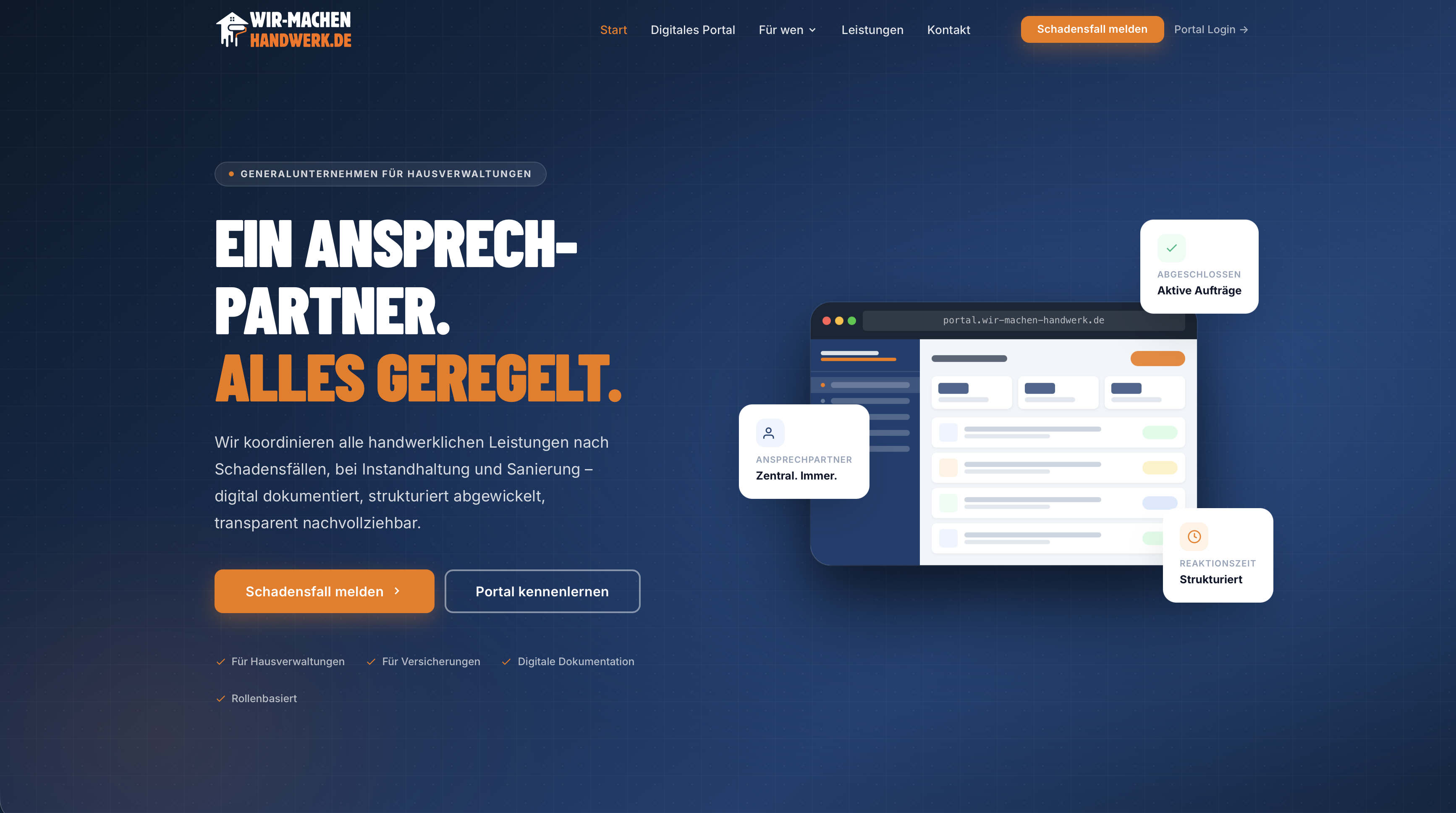 Wir machen Handwerk Projektvorschau